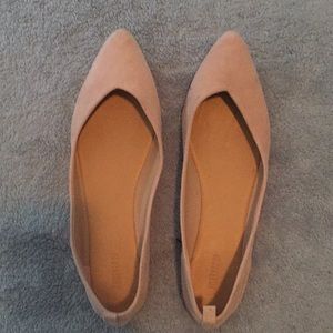 Millennial Pink Pointed Toe Flats
